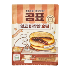 곰표 얇고 바삭한 호떡, 1개, 360g