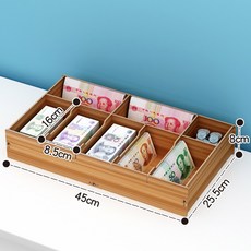 지폐 보관함 카운터 가정용 기기 8칸 강력 매장 호텔 호두 탈출 카드 6칸 3단 금고