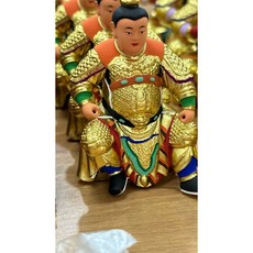 鑫水文藝 神尊系列模型神像，精緻工藝，莊嚴神聖，DIY組裝樂趣，守護平安與祝福, 1個, 太子座身膚6.5