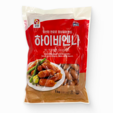 [먹고사는이야기] 사조오양 비엔나 소시지 1kg 소세지 볶음, 3개