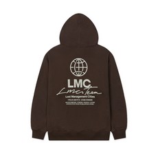 엘엠씨 시그니처 COMBO HOODIE brown 320791