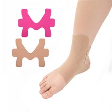 KFP 스포츠 발목보호 스트레칭 테이프 4p, skin, 1세트, 4개입