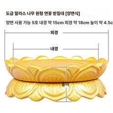 연화 불상 금동 장식대 보살 좌대 부처님 연꽃 세라믹 불교 다이