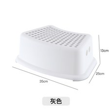 DIU 家用防滑凳塑料踩腳凳兒童馬桶凳踏腳凳衛生間廁所墊腳凳加厚凳子, 如圖