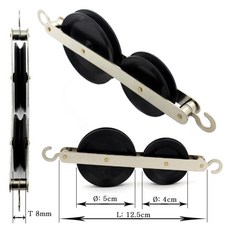 도르래 학교 고등 과학 실험 도구 장비 과학교구, 1개