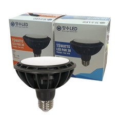 장수램프15W PAR30 확산형 LED 컨버터내장전구, 전구색, 미니멀리즘 1