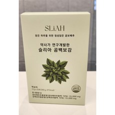 슬리아 곰백보감 곰보배추시럽 유아 삼백초 추출물 유산균, 15g, 60개