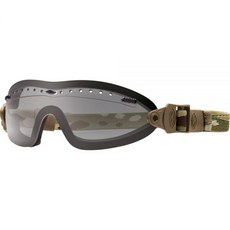 Smith Optics Elite 스미스 옵틱스 엘리트 고글형 보호 안경 부기 스포츠 아이쉴드 점화기 블랙 BSPBKIG13A, 렌즈 색상:회색/프레임 색상:카모