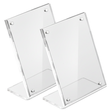 티알비 아크릴 스탠드 꽂이, 1세트, 세로형 A4(2개입)