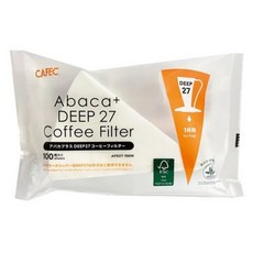 카펙 아바카 플러스 딥 27 커피 페이퍼 플라워드리퍼 전용, 1세트, 100개