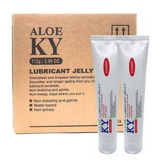 KY 알로에젤 12개입 113g 튜브 바디 마사지 젤, 12개