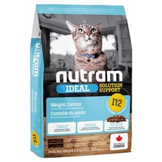 nutram 成貓用 I12 專業理想系列 體重控制天然貓糧, 1個