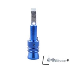 터보 사운드 시뮬레이터 휘슬 자동차 배기 파이프 차량 머플러 스타일링 튜닝, 1개, 4. Blue L