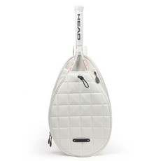 GREATSPEED四大滿貫網球包羽毛球包單肩男女韓版兒童青少年球包網球袋羽球拍袋運動單肩包戶外休閒羽毛球, 22年白色（簡約版）, 1個