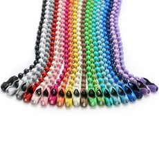 (100개입) 코코쥬 컬러 12cm 볼체인, 1개, 색상랜덤