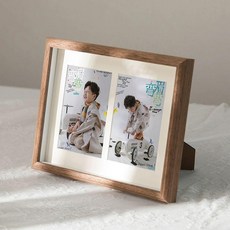 성장액자 돌잔치 첫돌 포토테이블 세로사진용 셀프 사진, 어린이 사진틀, 1매, 2연결 B