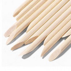우드스틱 네일스틱 스톤 파츠 재료 7.5cm 100개입 RD-11799, 1개