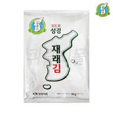 [퀴클리몰] 성경김 재래 전장김, 30g, 5개