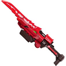 八田元氣小棧 日版新品 萬代 DX 王樣戰隊 獸電戰隊 紅色新版暴咬劍龍咬刃變身器, 1個