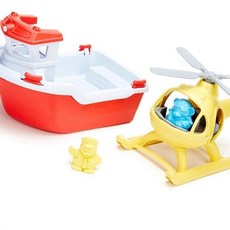유아 구조 보트 헬리콥터 미니배 완구 목욕
