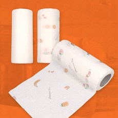 미미포테이토 재사용 행주 롤행주, 흰색