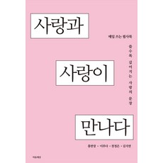 사랑과 사랑이 만나다:매일 쓰는 필사북, 사랑과 사랑이 만나다, 홍반장, 이루다, 천정은, 김지연(저), 마음세상, 홍반장,이루다,천정은,김지연 저
