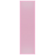 인테리어 칼라 타공판 600x2100mm / 슬림형 프레임형 철제 타공보드 벽선반 학교 게시판 알람판 파티션 매장 상품진열, 프레임형 600x2100mm_핑크, 1개