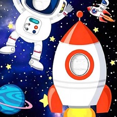 무대 커튼 사진 배경 저글링 서커스 테마 파티 카니발 생일, 2. 2