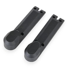 프론트 포크 보호 쉘 전기 스쿠터 휠 브래킷 장식 커버 교체 부품, 1개, 1. 1 pair