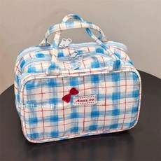 蝴蝶結化妝包 收納包 2025新款高端大容量