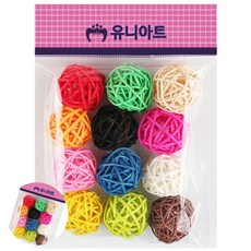 키즈초이스협력사 키즈초이스 도매유니아트 4500 칼라나무등 3cm (칼라혼합) (P0000GMX)공작 만들기 공예 미술놀이 유아미술