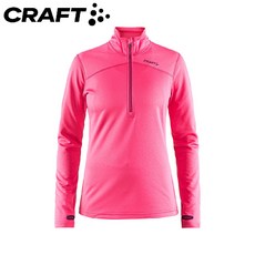 CRAFT 瑞典 女 長袖拉鏈中層衣 彈性排汗衣