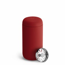 FELLOW 펠로우 카터 무브 머그, 12온스-리얼 레드, 355ml, 1개