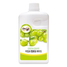 아임요 청포도 에이드, 1.5L, 1개