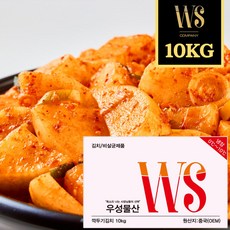 우성물산 맛있는 석박지 10kg 오독오독 국밥 깍두기 석박지 박스포장, 1박스