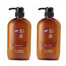 코스메 스테이션 마유 샴푸 컨디셔너, 2개, 600ml