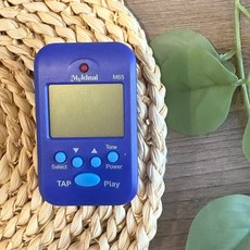 老羊樂器店 Meideal M65 節拍器 迷你夾式節拍器 音量大 免電池, 藍色, 1個
