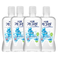 어린이가그린 아동 가글 사과맛 380ml x 4개 구강세정제 어린이가글 유아가그린 아동가그린 유아가글+동아상사Shop