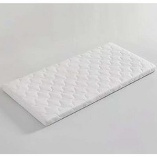 兒童4D護脊床墊 柔軟舒適透氣 可水洗 加厚床墊, 白色, 1個