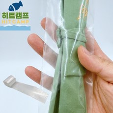 히트캠프 낚시대 천집 보호비닐 케이스, 보호비닐 10개입