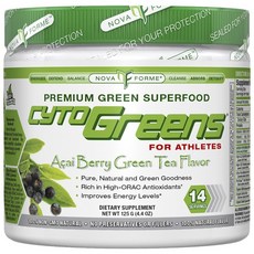 NOVA FORME 巴西莓綠茶粉, 1個, 125克