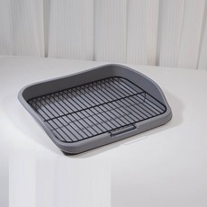 狗狗廁所 防止亂尿 定點如廁 易拆卸 好清洗, 1個, 灰