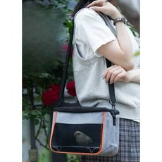 앵무새 이동장 매쉬 가방 크로스백 외출 조류 이동가방 A, D, D