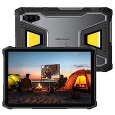 ulefone Armor Pad 5 Ultra 堅固型平板電腦 內建投影功能 超大容量電池 雙LED燈 MediaTek Dimensity 7400X, 黑色, 512GB, WiFi