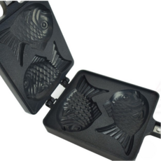 [다온] 가정용 붕어빵 틀 미니 잉어빵 팬 2구 붕어빵후라이팬