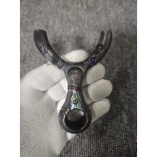 鈦合金竹節雕刻扣指頂卡, 如圖所示, 1個