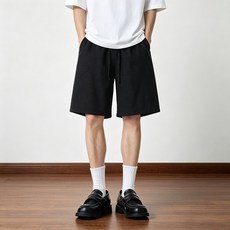 XIYULIMAN 남성용 리넨 디자인 캐주얼 반바지