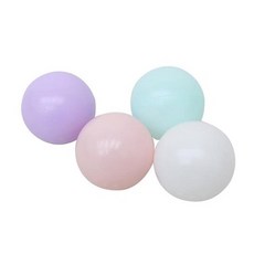 아하토이 킹콩 마시멜로 볼풀공 100p, 4가지 색상, 70개