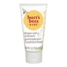 버츠비 100% 내츄럴 베이비 기저귀 발진 연고 Burt's Bees Baby Bee 100% Natural Diaper Rash Ointment - 3oz, 1개