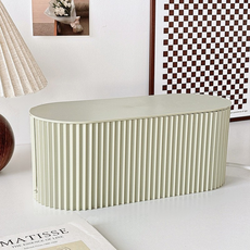 멀티탭 콘센트 수납 정리함 깔끔한 인테리어, 올리브 그린 L